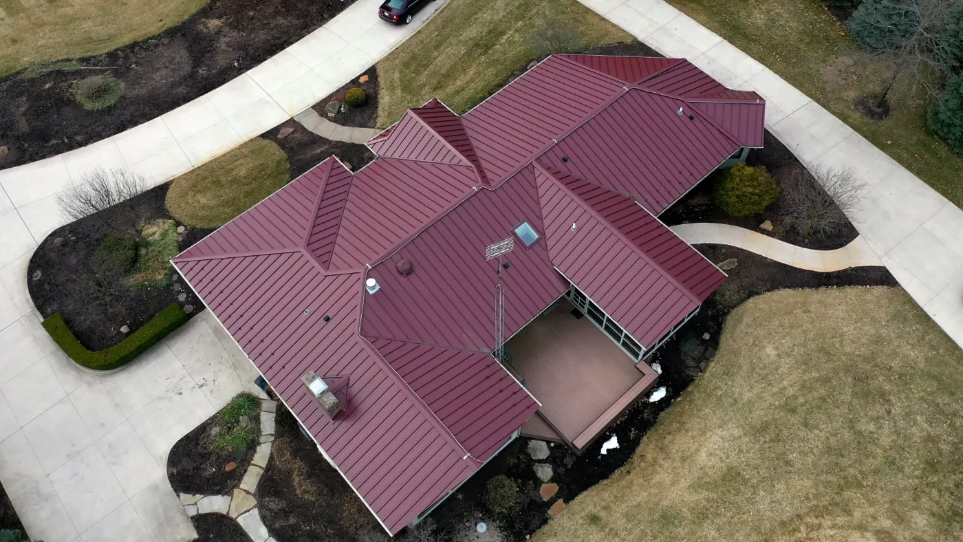 Commercial roof inspection documented in Atlanta