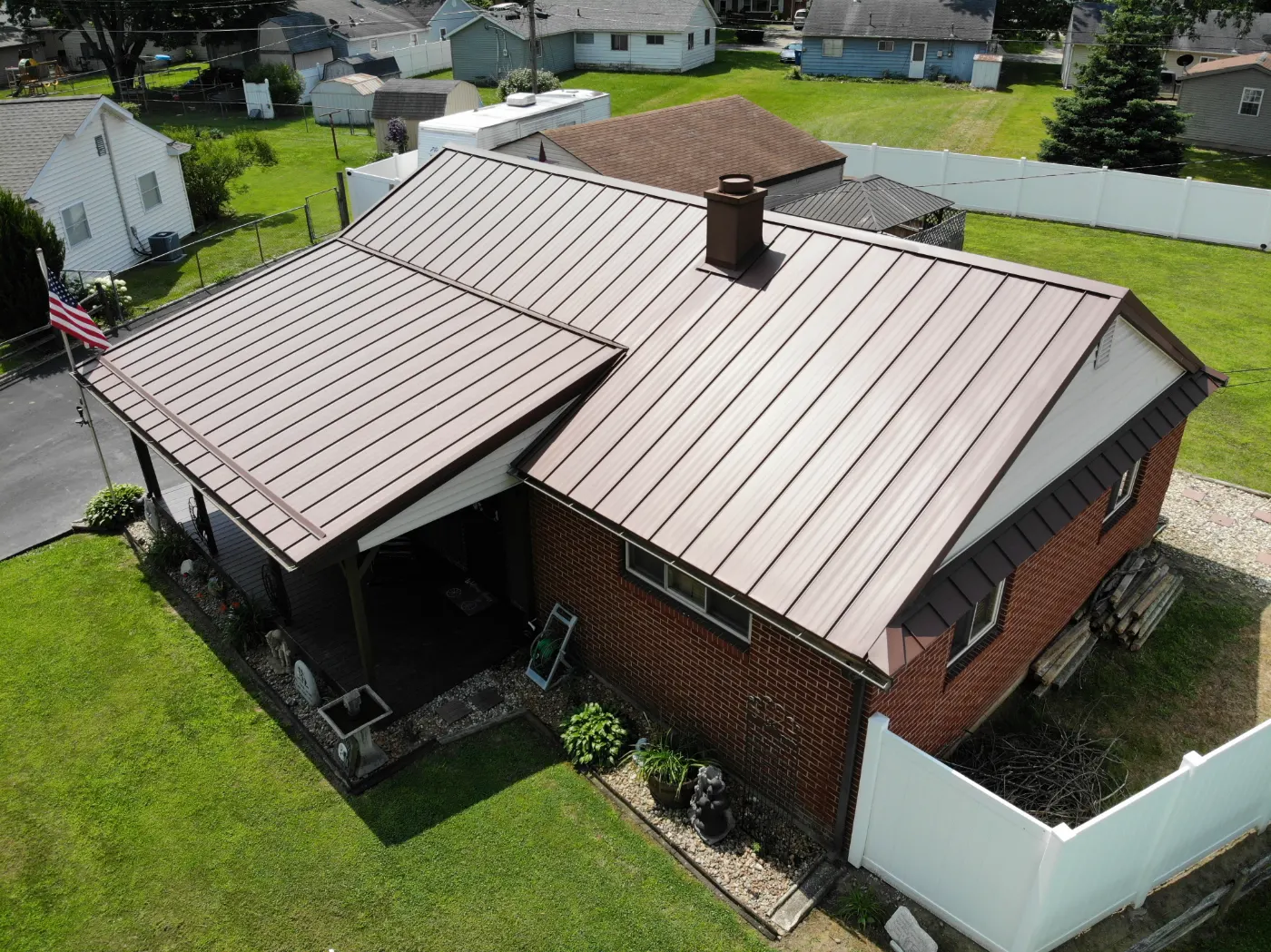 Tarping and dry-in on a Atlanta commercial roof